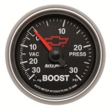 Autometer Sport-Comp II GM 52mm 30 PSI Mechanical Boost Vacuum Gauge thumbnail 6