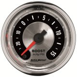 Autometer American Muscle 52mm Full Sweep Electric 30 In Hg.-Vac/15PSI Boost Vacuum Gauge thumbnail 3