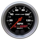 Autometer Sport-Comp 3-3/8 inch 140 MPH Electronic Speedometer w/ GPS Rally Nav Display Gauge thumbnail 2