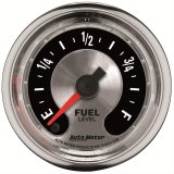 Autometer 52mm Digital Stepper Programmable Empty/Full Range Full Sweep Electronic Fuel Level Gauge thumbnail 1