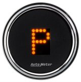 Autometer Designer 2-1/16in Chrome Domed Lens Black Dial PRNDL Gauge thumbnail 2
