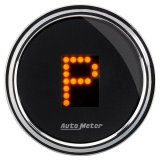 Autometer Designer 2-1/16in Chrome Domed Lens Black Dial PRNDL Gauge thumbnail 9