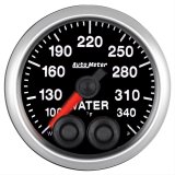 Autometer Elite 52mm 100-340 Deg F Water Temperature Peak and Warn Gauge w/ Electronic Control thumbnail 1