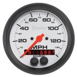 Autometer Phantom 3-3/8in 140 MPH In-Dash Full Sweep Speedometer w/ GPS Rally Nav Display thumbnail 4