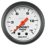 Autometer Phantom 52mm 0-15PSI Mechanical Boost Pressure Gauge thumbnail 4