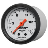 Autometer Phantom 52mm 0-15PSI Mechanical Boost Pressure Gauge thumbnail 5