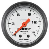 Autometer Phantom 52mm 0-15PSI Mechanical Boost Pressure Gauge thumbnail 6