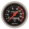 Autometer Sport-Comp 52mm 0-2000 PSI Mechanical Nitrous Pressure Gauge thumbnail 6