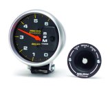 Autometer 5 inch Diesel 6000 RPM with Memory 4 Pulse Tachometer pedestal Mount thumbnail 9