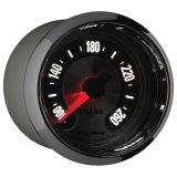 Autometer American Muscle 52mm Full Sweep Electric 100-260 Deg F Transmission Temperature Gauge thumbnail 2