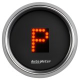 Autometer Automatic Transmission PRNDL Black Dial Flat Lens Bright Super Bezel Gauge thumbnail 8