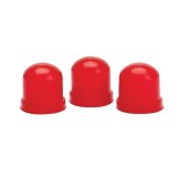 Autometer Red Light Bulb Boots Pack of 3 thumbnail 1
