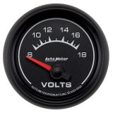 Autometer Euro-Style 2-1/16in 8-18V Short Sweep Electronic Voltmeter Gauge thumbnail 5