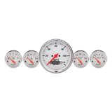 Autometer Arctic White 3-3/8in Electric Speedometer with Wheel Odometer/ 2-1/16in Oil Pressure thumbnail 9