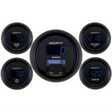Autometer Cobalt Digital 3-3/8in Programmable Electric Speedometer/ 2-1/16in Electric Oil Pressure thumbnail 1