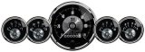 Autometer Prestige Series Black Diamond 3-3/8in Electric Speedometer 2-1/16in Electric Oil Pressure thumbnail 1