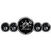 Autometer Prestige Series Black Diamond 3-3/8in Electric Speedometer 2-1/16in Electric Oil Pressure thumbnail 6