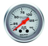 Autometer Ultra-Lite 2-1/16in 0-150 PSI Mechanical Air Pressure Gauge thumbnail 8