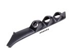 Autometer 86-93 Chevy S-10 2-1/16in Black Triple Pillar Pod thumbnail 8