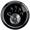 Autometer Prestige Series Black 52mm 0-90OHM Short Sweep Electronic Fuel Level Gauge thumbnail 6