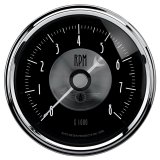 Autometer Prestige Series Black 3-3/8in 8000RPM Tachometer Gauge thumbnail 2