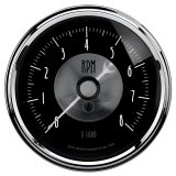 Autometer Prestige Series Black 3-3/8in 8000RPM Tachometer Gauge thumbnail 3