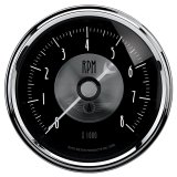 Autometer Prestige Series Black 3-3/8in 8000RPM Tachometer Gauge thumbnail 4