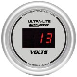 Autometer Ultra-Lite 2-1/16in 8-18 Volts Digital Voltmeter thumbnail 3
