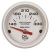 Autometer Marine White Ultra-Lite 2-1/16in Electric Oil Temperature Gauge 140-300 Deg F thumbnail 8