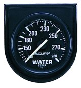 Autometer AutoGage 52.4mm Mechanical 100-280 Deg F Water Temp Gauge - Black thumbnail 8