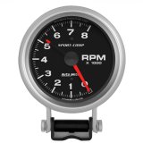 Autometer Standard 3-3/4in 8,000 RPM Pedestal Mount Tachometer thumbnail 4