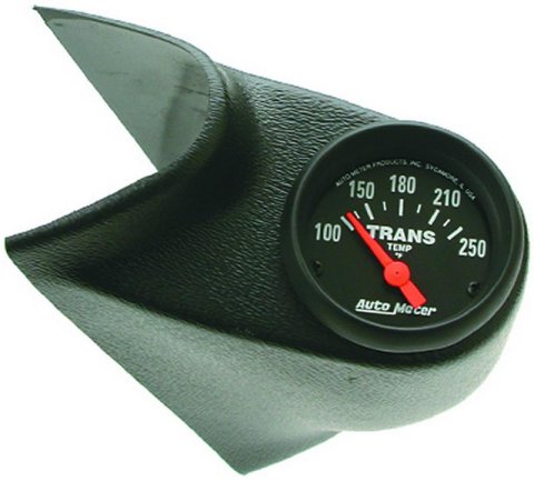 Autometer 99-03 Ford Powerstroke/SD Black Single A-Pillar Gauge Kit thumbnail 5