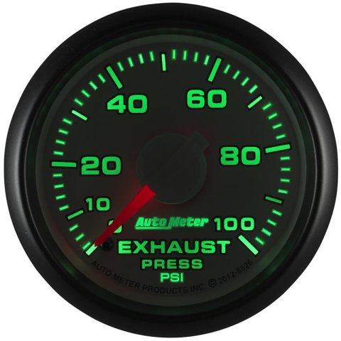 Autometer Factory Match 52.4mm Mechanical 0-100 PSI Exhaust (Drive) Pressure Gauge thumbnail 4