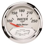 Autometer Chevy Vintage 2in 100-250 Deg F Short Sweep Electronic Water Temp Gauge thumbnail 1