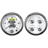 Autometer Prestige Series Pearl 5in Gauge Box Kit - Tachometer/Speedometer Combo / Oil Pressure thumbnail 2