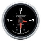 Autometer Sport-Comp II 2 1/16in 12 Hours Digital Stepper Motor Clock thumbnail 3