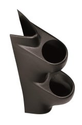 Autometer 88-94 Chevy Silverado/Dmax Dual Pod - Black thumbnail 3