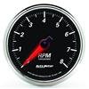Autometer Designer Black II 3 3/8in 8000 RPM In-Dash Tachometer thumbnail 6