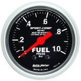 Autometer Sport-Comp 52mm 0-1.0 Bar Fuel Pressure Mechanical Gauge thumbnail 3