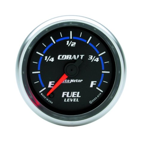 Autometer Cobalt 52mm E-F FSE Fuel Level Gauge thumbnail 2