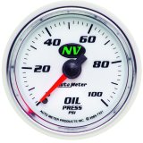 Autometer NV 52mm 0-100 PSI Oil Pressure Mechanical Gauge thumbnail 3