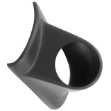 Autometer 87-97 Ford F Series (except 97 F-150) 2-1/16 Single Pod (Black) thumbnail 4