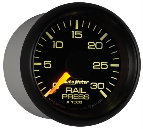 Autometer Factory Match 52.4mm Digital Stepper Motor 0-30,000 PSI Diesel Fuel Rail Pressure Gauge thumbnail 3