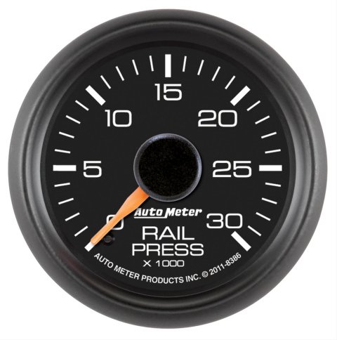 Autometer Factory Match 52.4mm Digital Stepper Motor 0-30,000 PSI Diesel Fuel Rail Pressure Gauge thumbnail 6