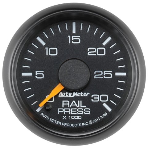 Autometer Factory Match 52.4mm Digital Stepper Motor 0-30,000 PSI Diesel Fuel Rail Pressure Gauge thumbnail 7