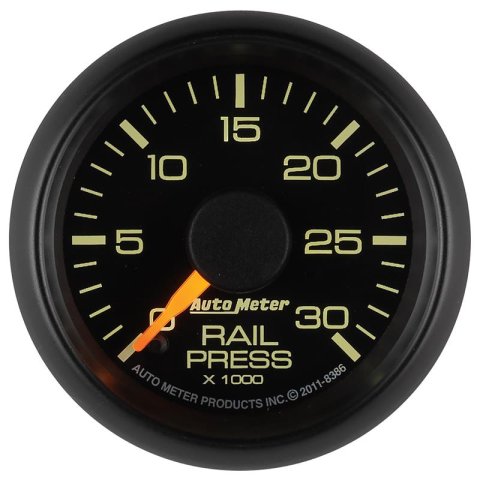 Autometer Factory Match 52.4mm Digital Stepper Motor 0-30,000 PSI Diesel Fuel Rail Pressure Gauge thumbnail 9