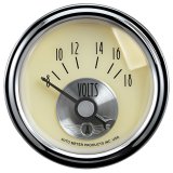 Autometer Prestige Series 52mm 8-18V Short Sweep Electronic Voltmeter Gauge thumbnail 2
