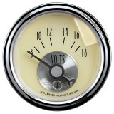 Autometer Prestige Series 52mm 8-18V Short Sweep Electronic Voltmeter Gauge thumbnail 3