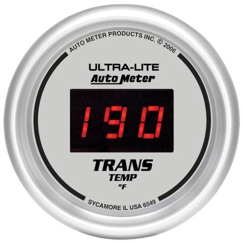 Autometer Ultra-Lite 52mm 0-300 Deg F Digital Oil Temperature thumbnail 3