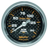Autometer Carbon Fiber 52mm 150 PSI Mechanical Air Pressure Gauge thumbnail 3